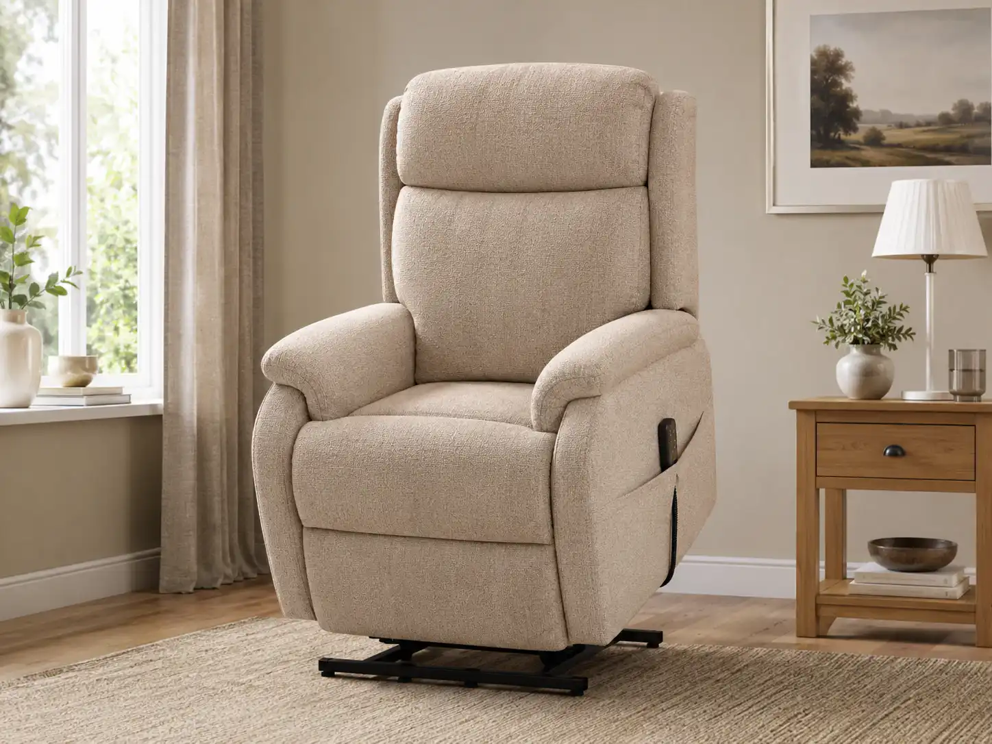 Ashbourne dual-motor riser recliner